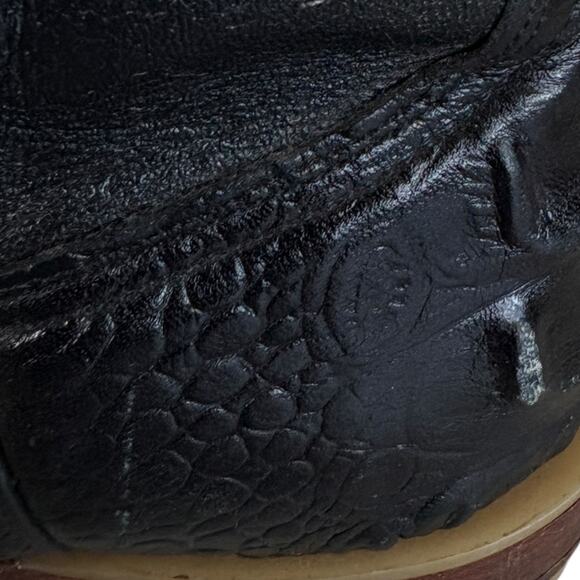 Botas Artillero Leather Cowboy Boots Men’s 27 / US 9 Alligator Print Western - Picture 7 of 12